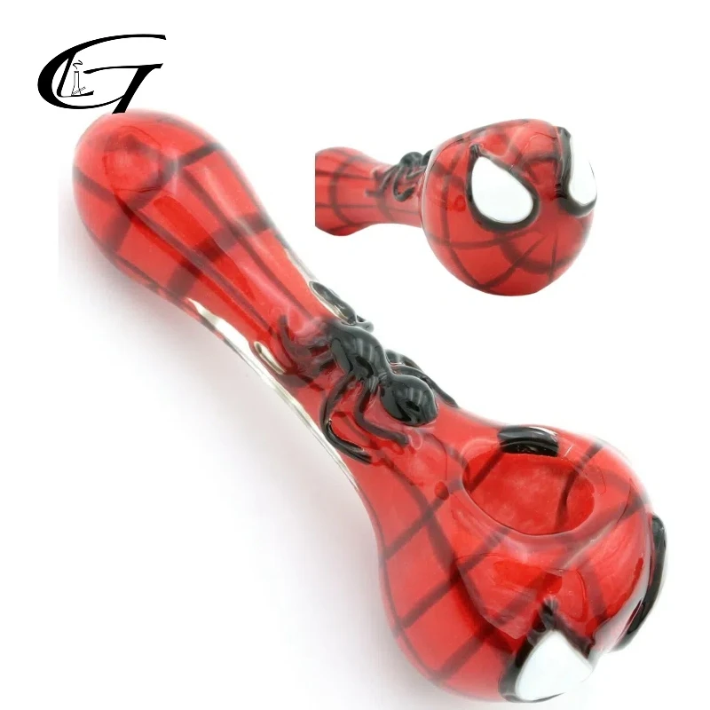 Spiderman Tobacco Smoking Glassware Pipe Spiderman Tobacco Smoking Glassware Pipe